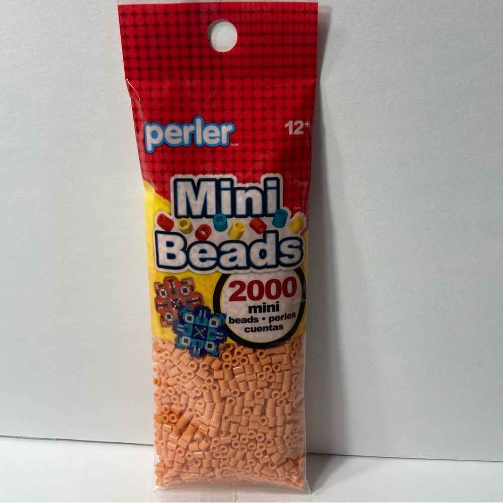 Perler Orange Mini Beads 30 Packs (2000 Beads per Pack) Small Butterscotch Craft